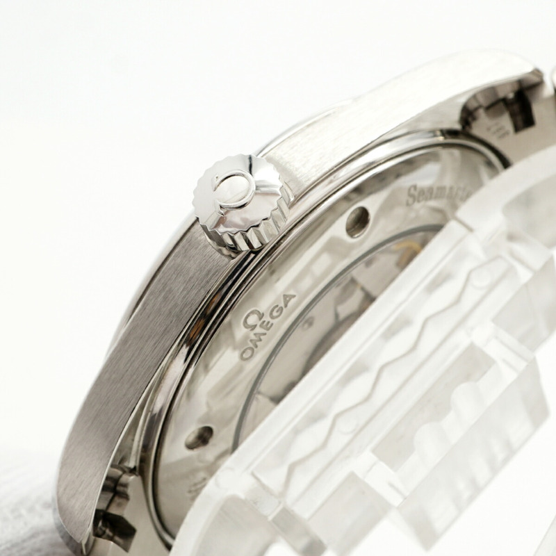 歐米茄海馬系列 2502.80 海軍藍錶盤男士腕錶-8