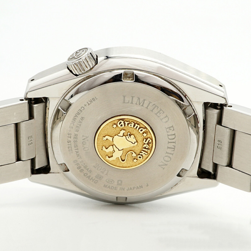 精工 Grand SBGN023 9F86-0AH0 黑色錶盤男士腕錶-4