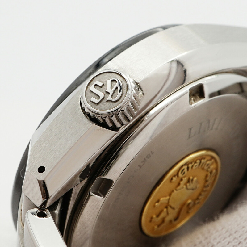 精工 Grand SBGN023 9F86-0AH0 黑色錶盤男士腕錶-8