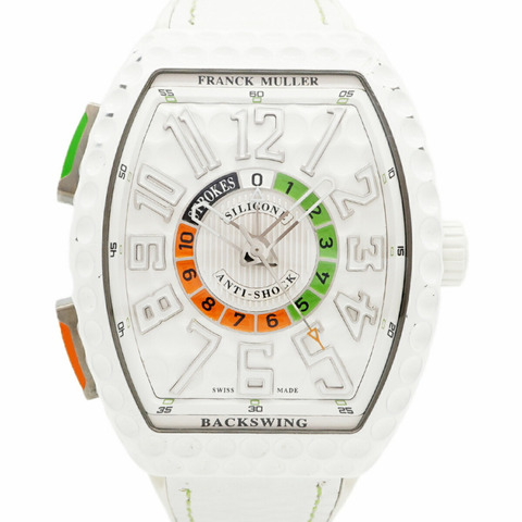 Franck Muller Vanguard V45CGOLF TTBCBC 白色錶盤男性腕錶