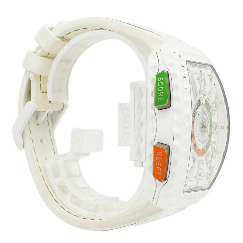 Franck Muller Vanguard V45CGOLF TTBCBC 白色錶盤男性腕錶-2