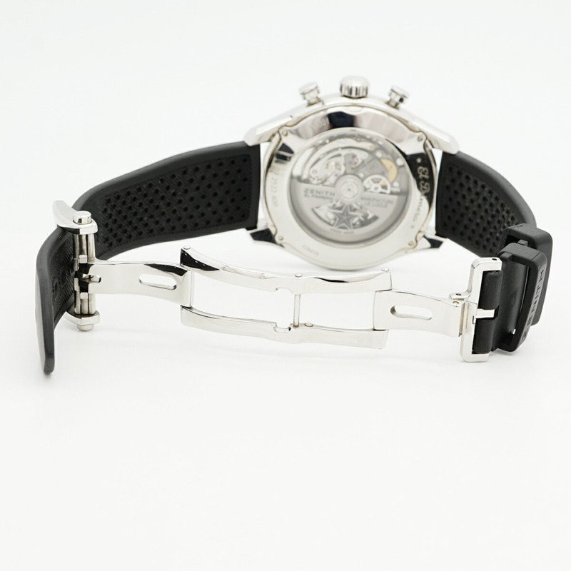 Zenith El Primero 03.2522.400 鏤空錶盤男士手錶-3