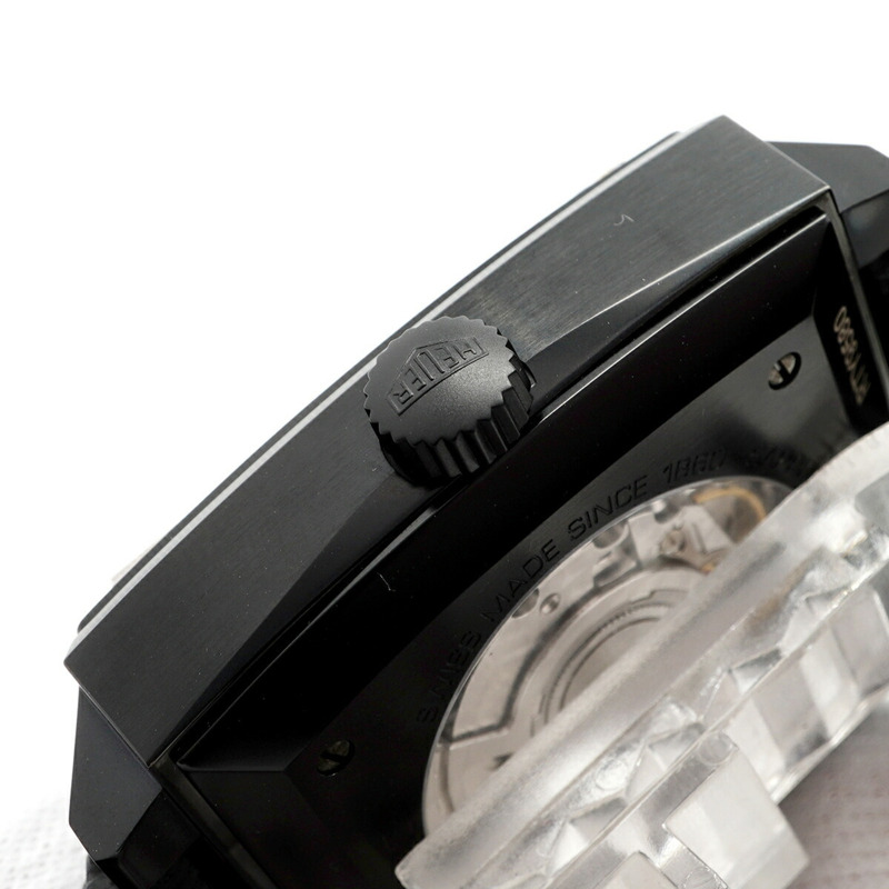 TAG Heuer 豪雅摩納哥 CAW211U 象牙色錶盤男士腕錶-5