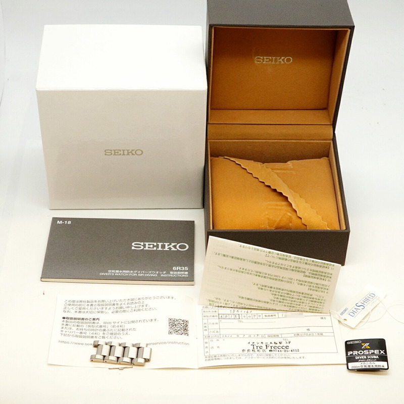 精工 Prospex SBDC163 6R35-00P0 海軍藍錶盤男士腕錶-8