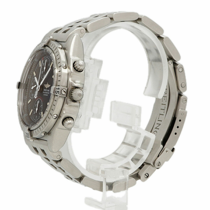 百年靈 Chronomat A13050.1 灰色錶盤男士腕錶-1