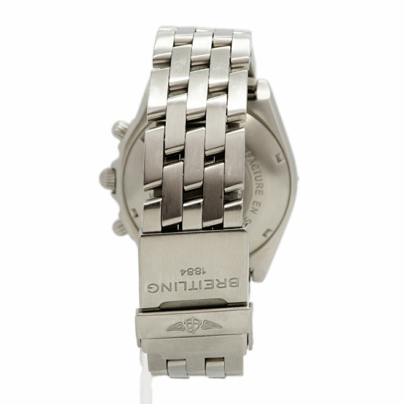 百年靈 Chronomat A13050.1 灰色錶盤男士腕錶-7