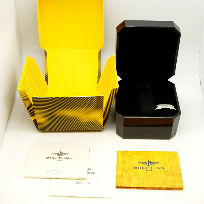 百年靈 Chronomat A13050.1 灰色錶盤男士腕錶-9