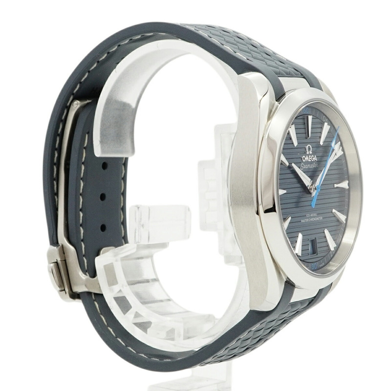 歐米茄海馬系列 220.12.41.21.03.002 藍色錶盤男士腕錶-2