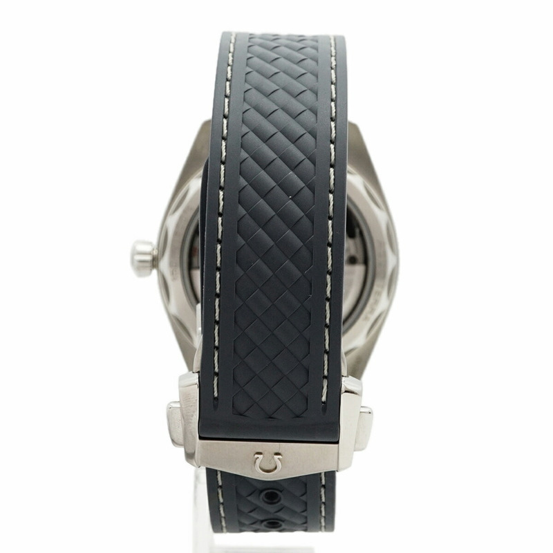 歐米茄海馬系列 220.12.41.21.03.002 藍色錶盤男士腕錶-5