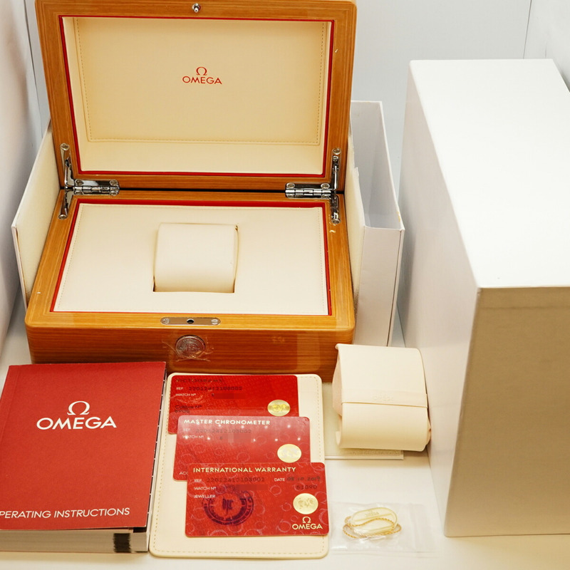 歐米茄海馬系列 220.12.41.21.03.002 藍色錶盤男士腕錶-7