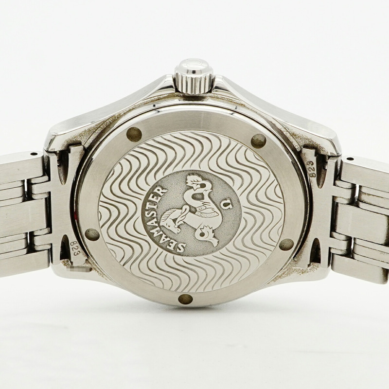 歐米茄海馬系列 2501.81 藍色錶盤男士腕錶-4