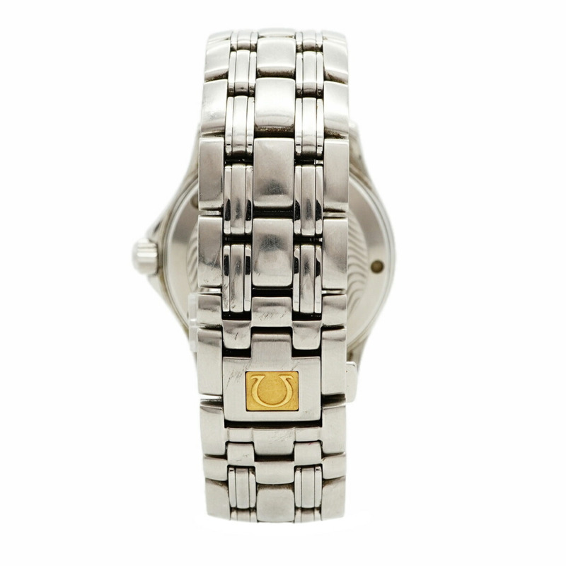 歐米茄海馬系列 2501.81 藍色錶盤男士腕錶-7