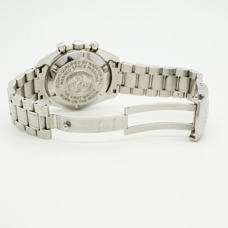 歐米茄超霸系列3570.50黑色錶盤男士腕錶-3