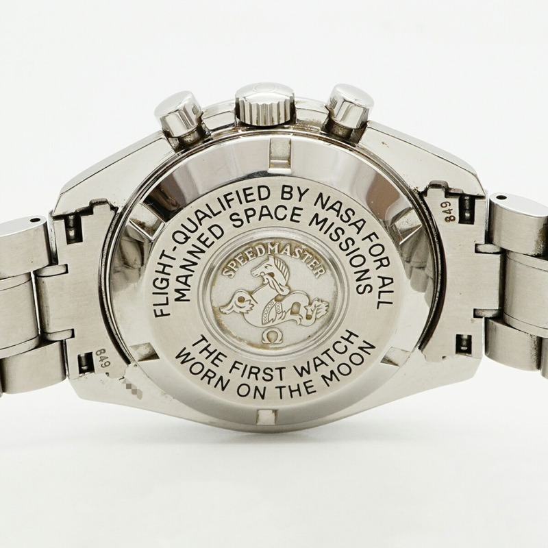 歐米茄超霸系列3570.50黑色錶盤男士腕錶-4