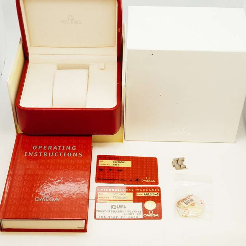 歐米茄超霸系列3570.50黑色錶盤男士腕錶-10