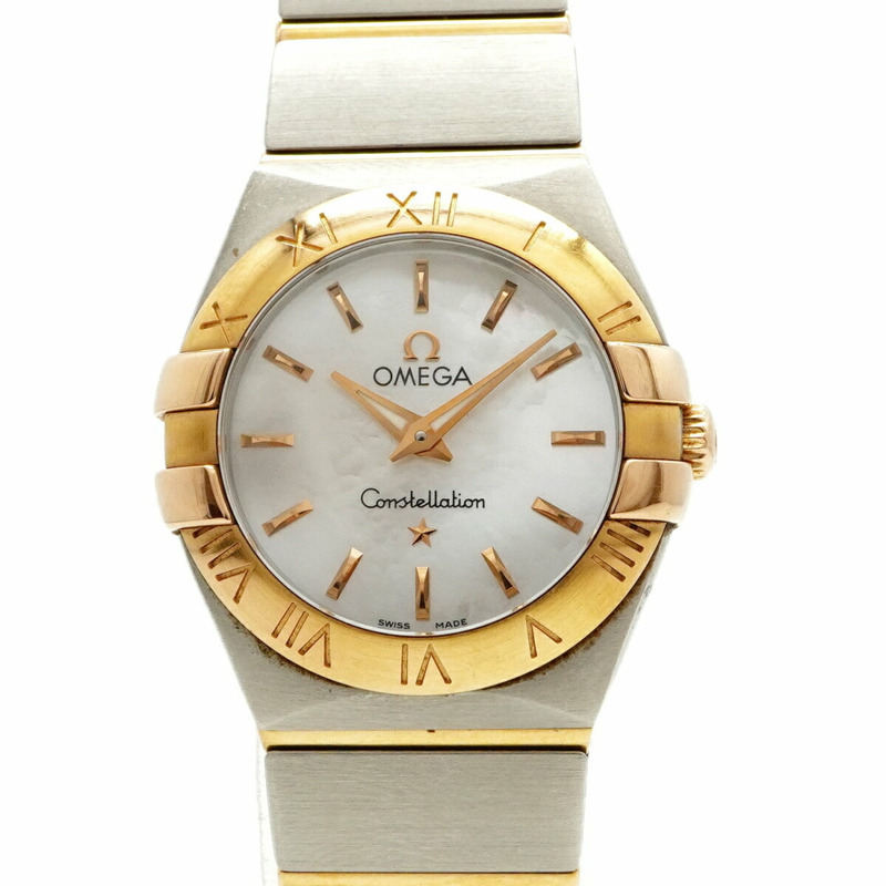 歐米茄星座系列 123.20.24.60.05.001 白色錶盤女錶-0