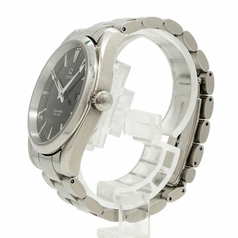 歐米茄海馬系列 2517.50 黑色錶盤男士腕錶-1