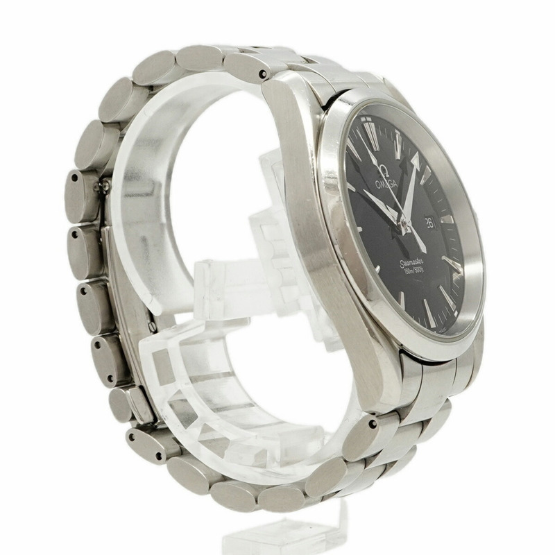 歐米茄海馬系列 2517.50 黑色錶盤男士腕錶-2