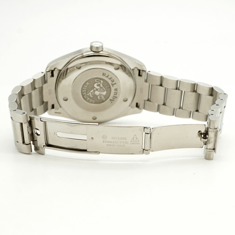 歐米茄海馬系列 2517.50 黑色錶盤男士腕錶-3