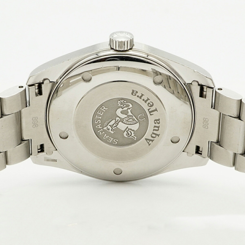 歐米茄海馬系列 2517.50 黑色錶盤男士腕錶-4