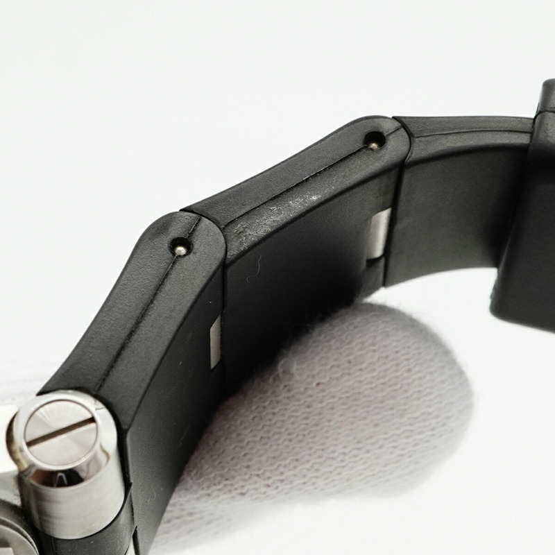 寶格麗 Diagono Professional Scuba Aqua DP42SSD 黑色錶盤男士腕錶-6