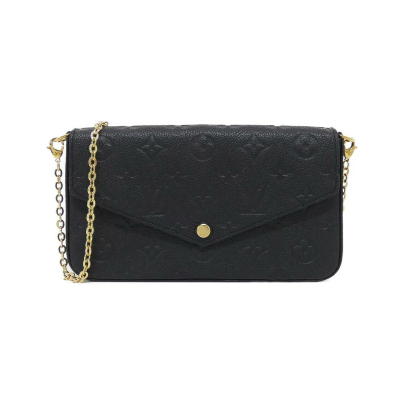 路易威登 Monogram Empreinte Pochette Felicie M64064 肩背包-0