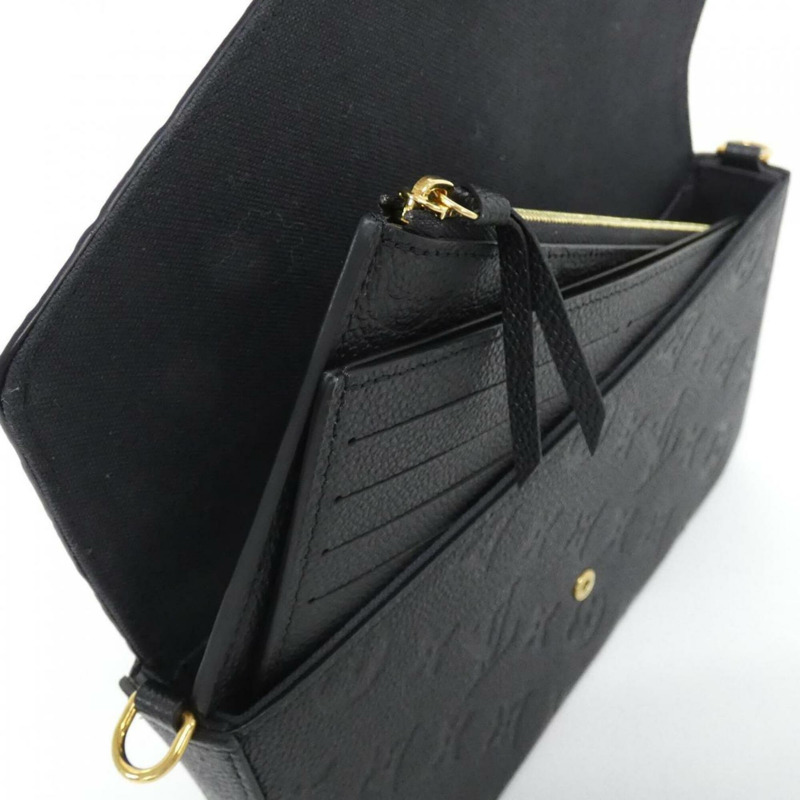 路易威登 Monogram Empreinte Pochette Felicie M64064 肩背包-5