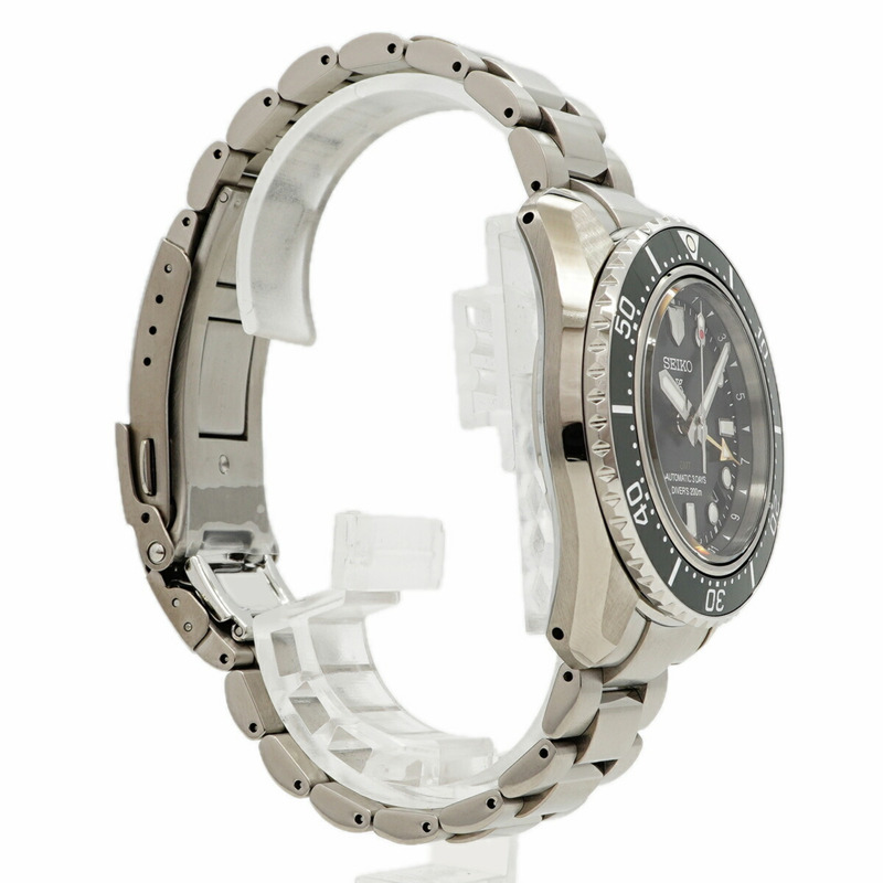 精工 Prospex SBEJ009 6R54-00D0 綠色錶盤男士腕錶-2