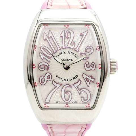 Franck Muller Vanguard V29 銀色錶盤小姐腕錶