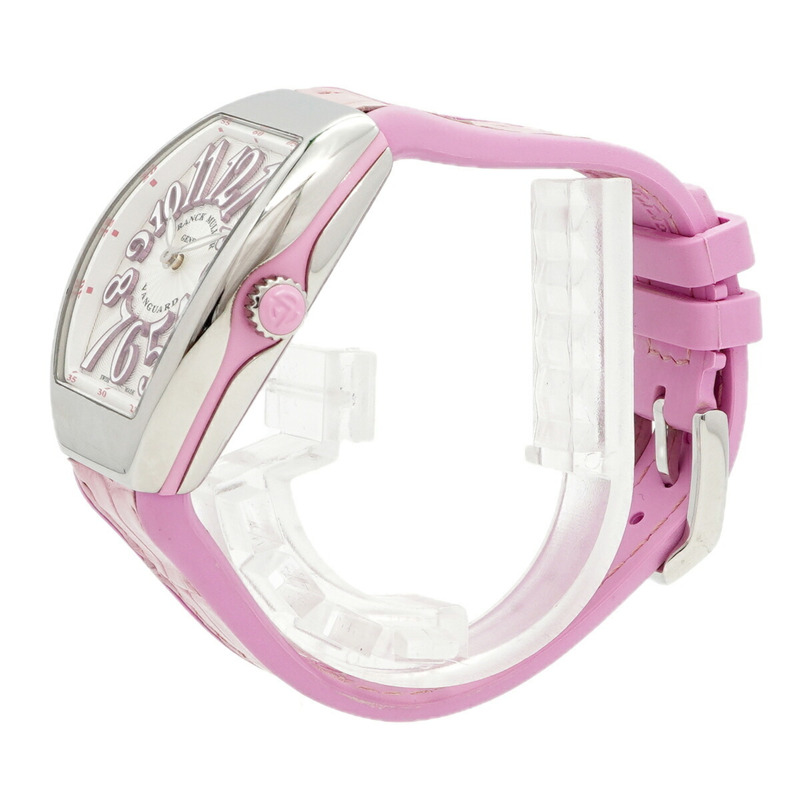 Franck Muller Vanguard V29 銀色錶盤小姐腕錶-1