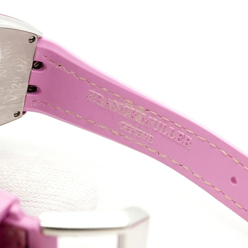 Franck Muller Vanguard V29 銀色錶盤小姐腕錶-5