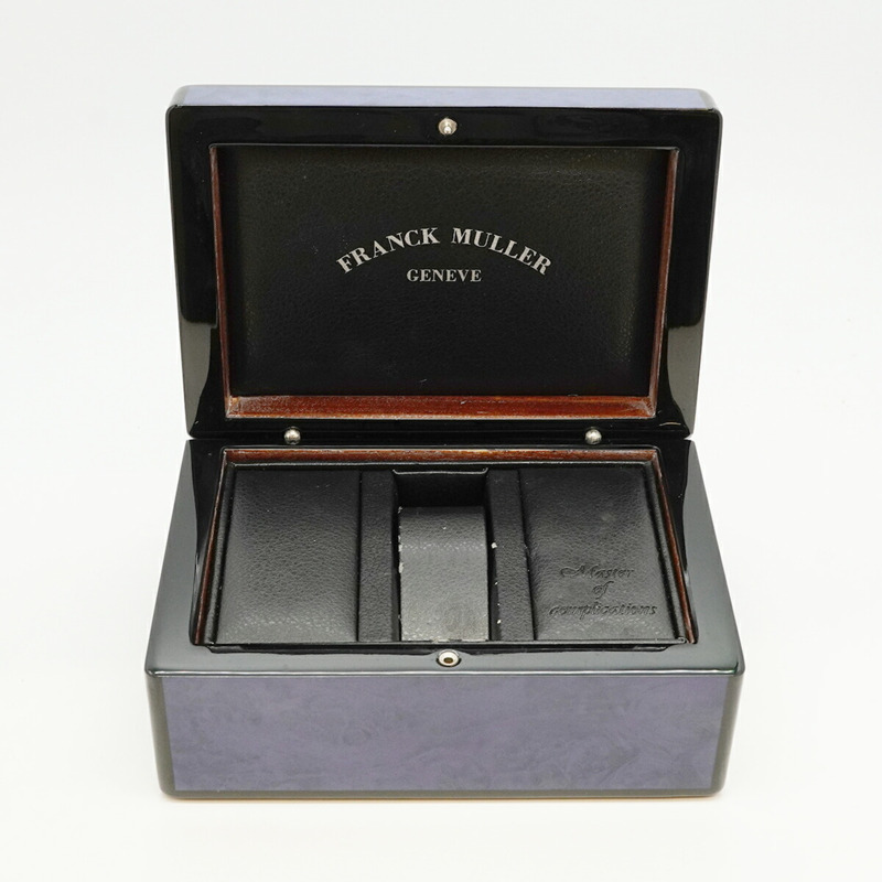 Franck Muller Vanguard V29 銀色錶盤小姐腕錶-8