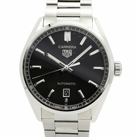 TAG Heuer 豪雅卡萊拉 WBN2110 黑色錶盤男士腕錶