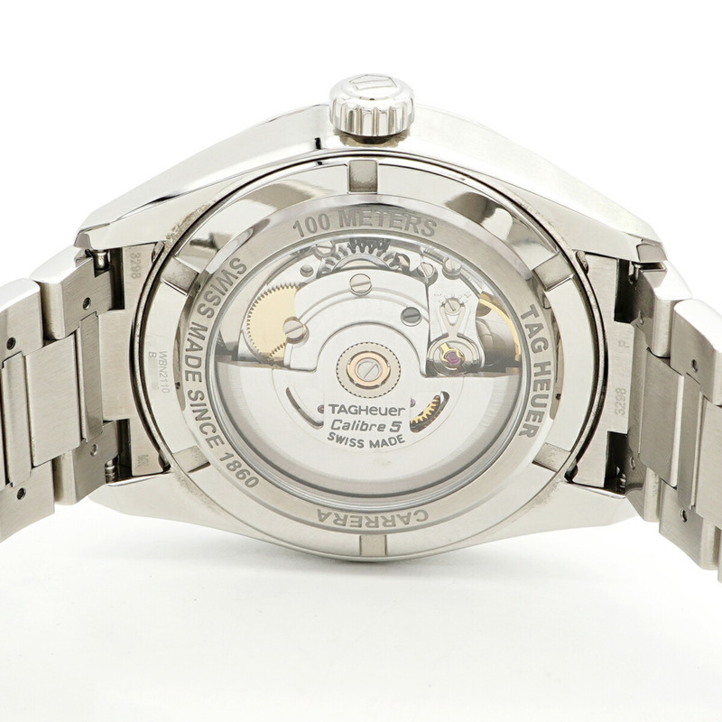 TAG Heuer 豪雅卡萊拉 WBN2110 黑色錶盤男士腕錶-4