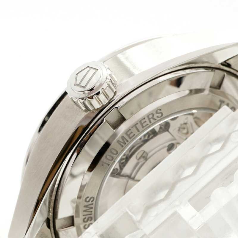 TAG Heuer 豪雅卡萊拉 WBN2110 黑色錶盤男士腕錶-8