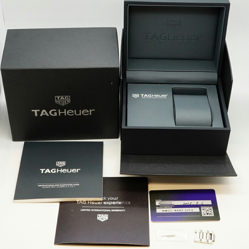 TAG Heuer 豪雅卡萊拉 WBN2110 黑色錶盤男士腕錶-9