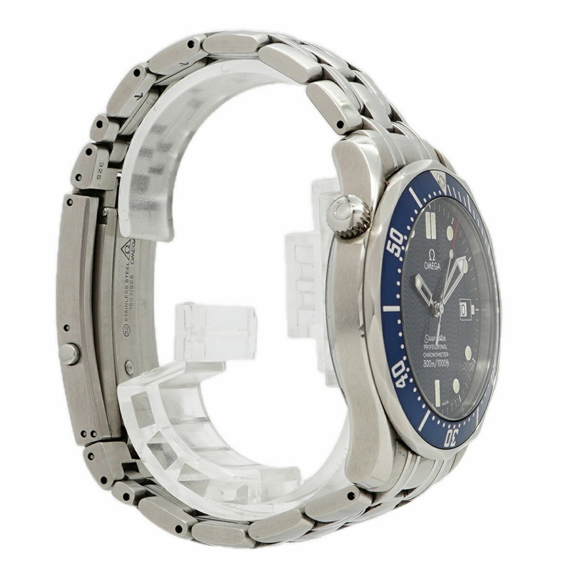 歐米茄海馬系列 2531.80 海軍藍錶盤男士腕錶-2