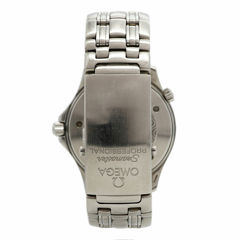 歐米茄海馬系列 2531.80 海軍藍錶盤男士腕錶-7