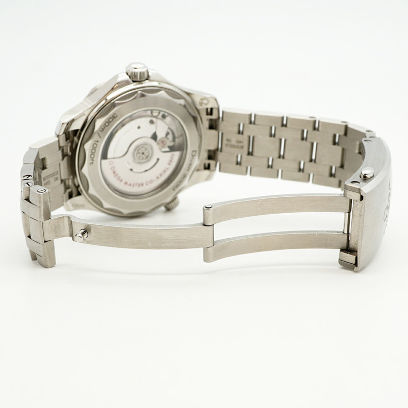 歐米茄海馬系列 210.30.42.20.01.001 黑色錶盤男士腕錶-3