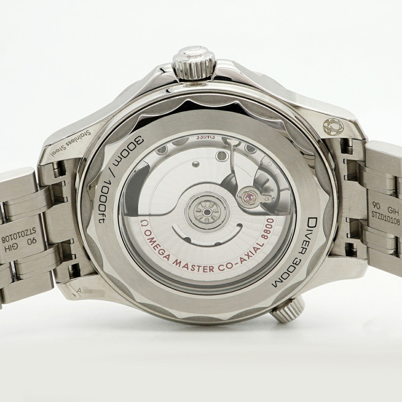 歐米茄海馬系列 210.30.42.20.01.001 黑色錶盤男士腕錶-4