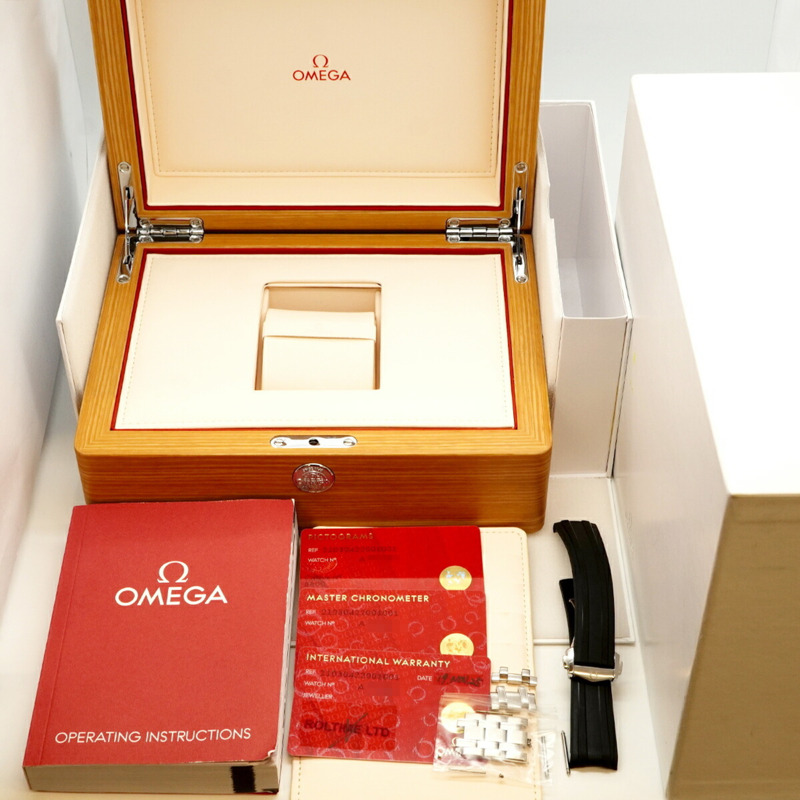 歐米茄海馬系列 210.30.42.20.01.001 黑色錶盤男士腕錶-8