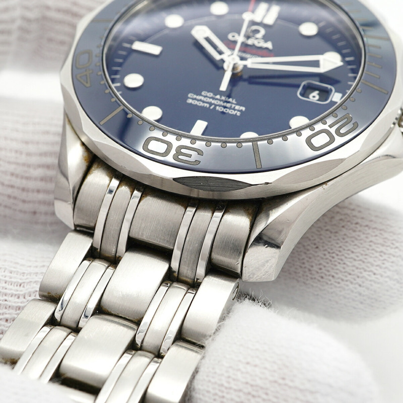 歐米茄海馬系列 212.30.41.20.03.001 海軍藍錶盤男士腕錶-7