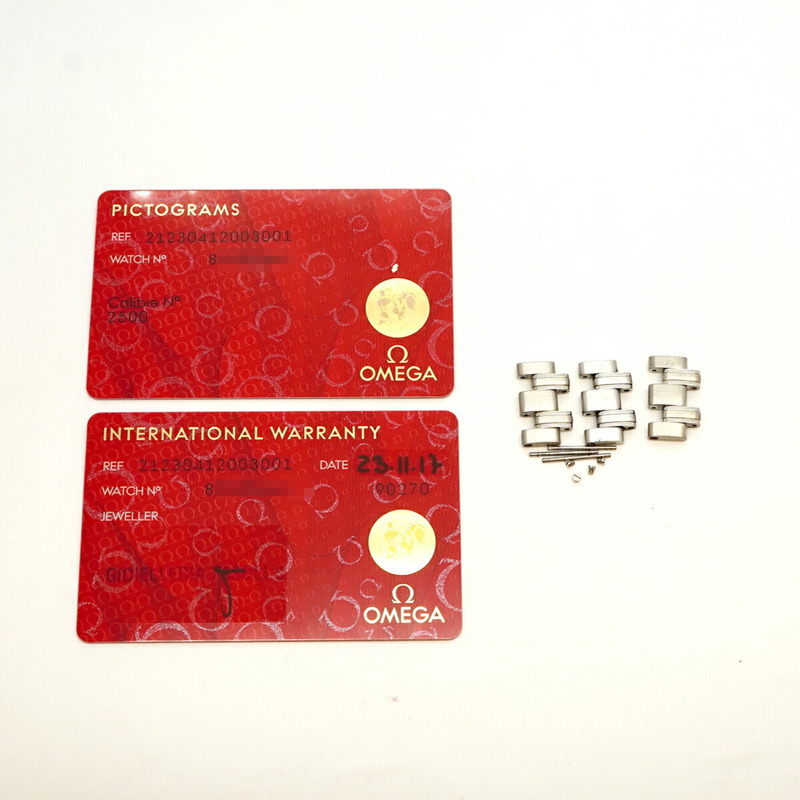 歐米茄海馬系列 212.30.41.20.03.001 海軍藍錶盤男士腕錶-10