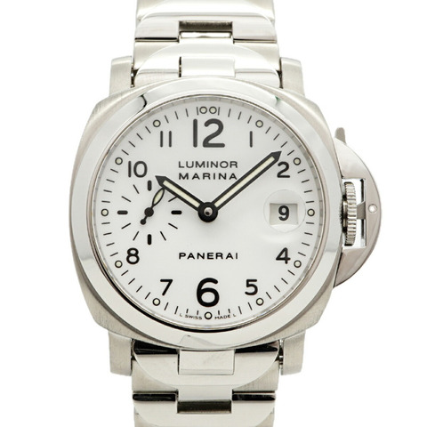 沛納海 Luminor Marina PAM00051 白色錶盤男士腕錶