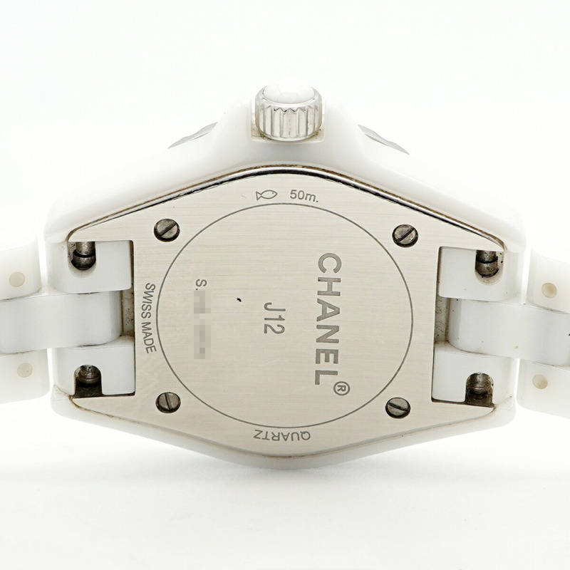 香奈兒 J12 H2570 白色錶盤女錶-4