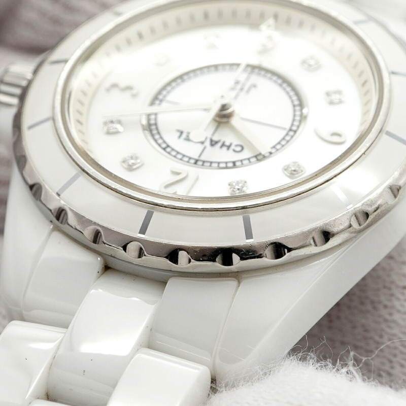 香奈兒 J12 H2570 白色錶盤女錶-6