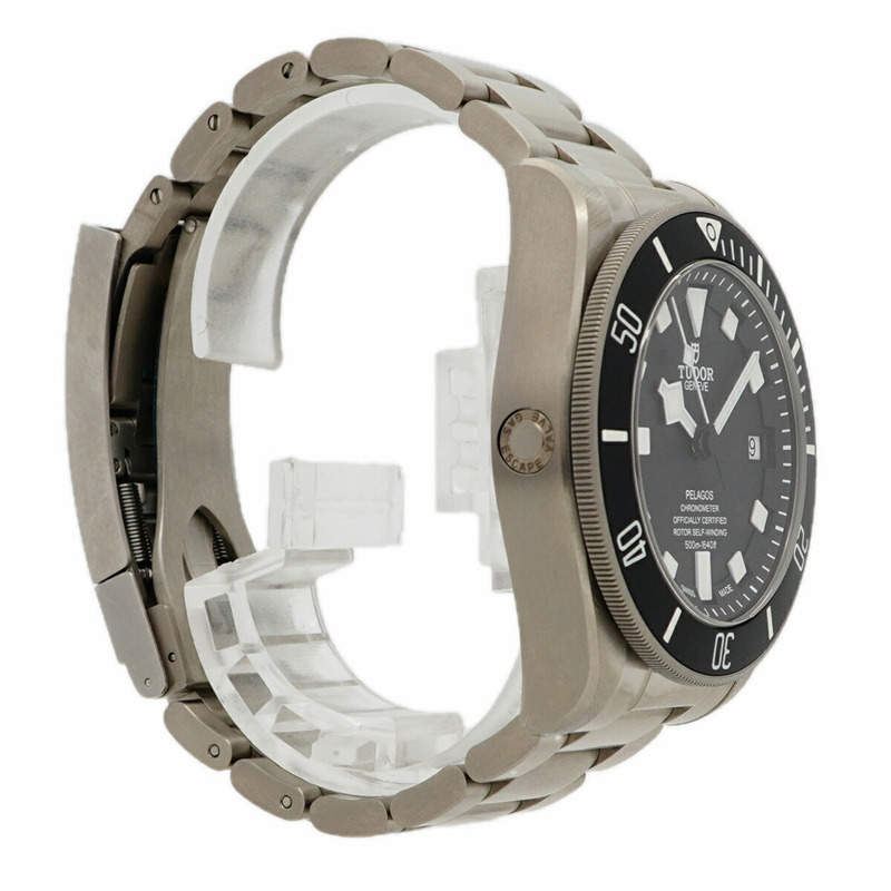 帝舵 Pelagos 25600TN 黑色錶盤男士腕錶-2