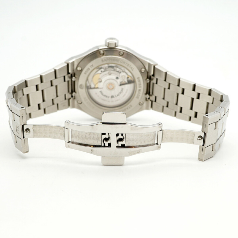 Maurice Lacroix Aikon AI6008-SS002-130-1 銀色錶盤男士腕錶-3
