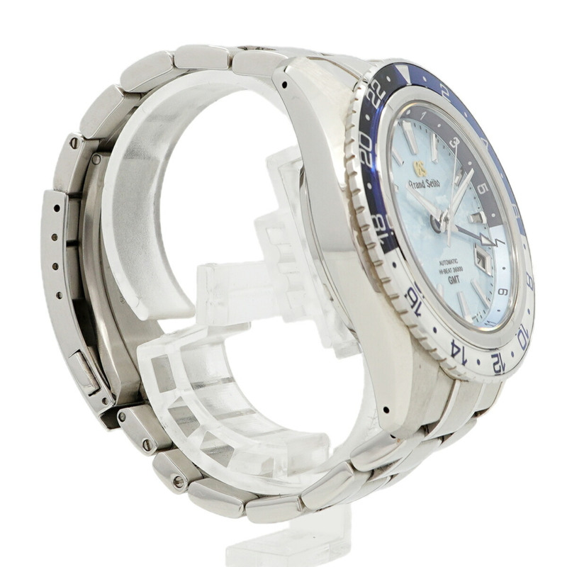 精工 Grand SBGJ275 藍色錶盤男士腕錶-2