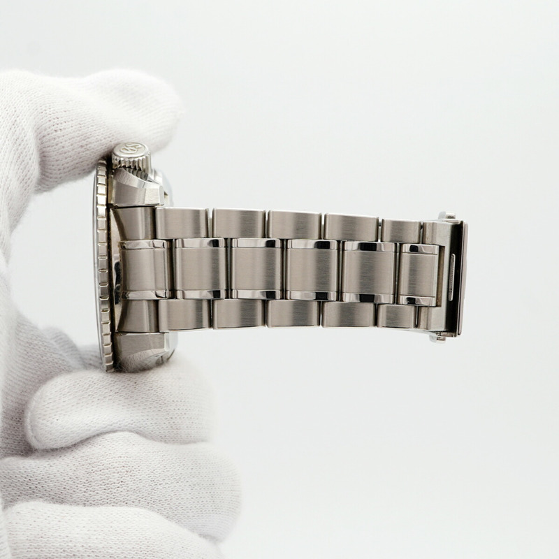 精工 Grand SBGJ275 藍色錶盤男士腕錶-5